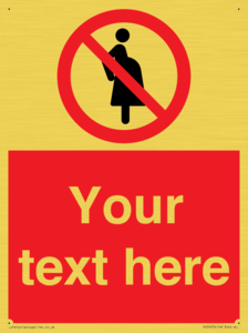 Custom prohibition not for pregnant women